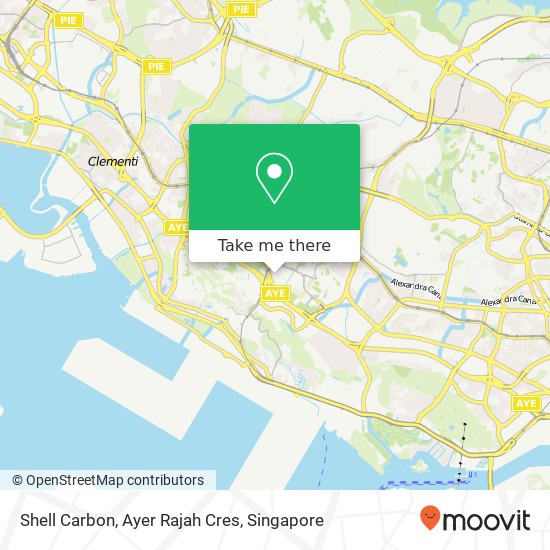 Shell Carbon, Ayer Rajah Cres map