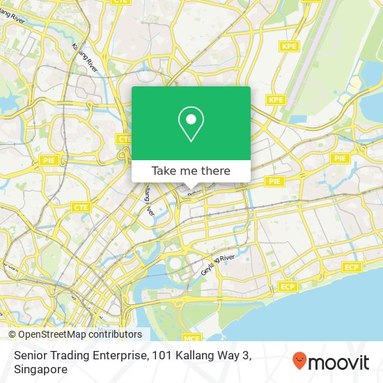 Senior Trading Enterprise, 101 Kallang Way 3 map