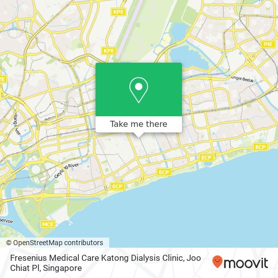 Fresenius Medical Care Katong Dialysis Clinic, Joo Chiat Pl map