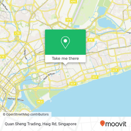 Quan Sheng Trading, Haig Rd地图