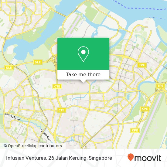 Infusian Ventures, 26 Jalan Keruing map