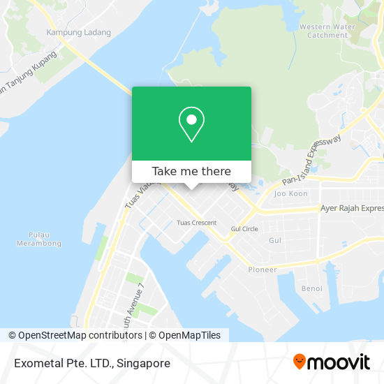 Exometal Pte. LTD. map