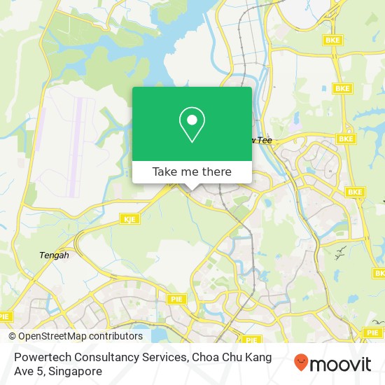 Powertech Consultancy Services, Choa Chu Kang Ave 5 map