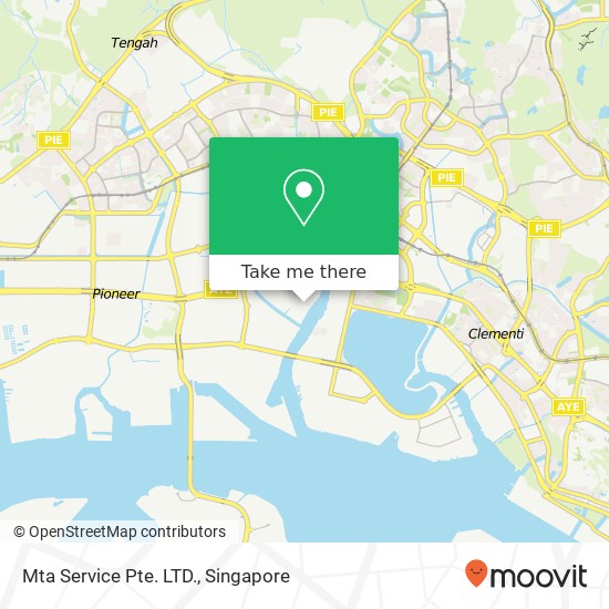 Mta Service Pte. LTD. map