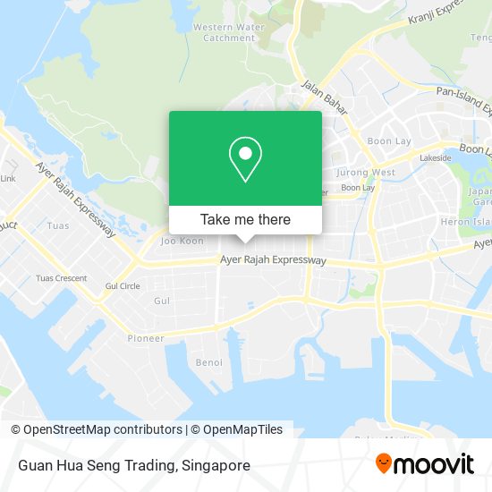 Guan Hua Seng Trading map