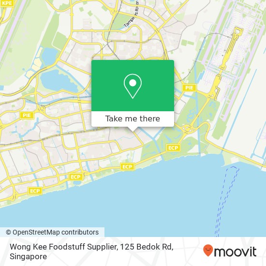 Wong Kee Foodstuff Supplier, 125 Bedok Rd map