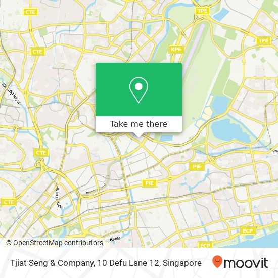 Tjiat Seng & Company, 10 Defu Lane 12 map