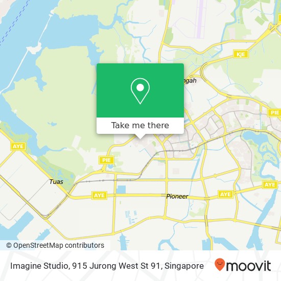 Imagine Studio, 915 Jurong West St 91 map