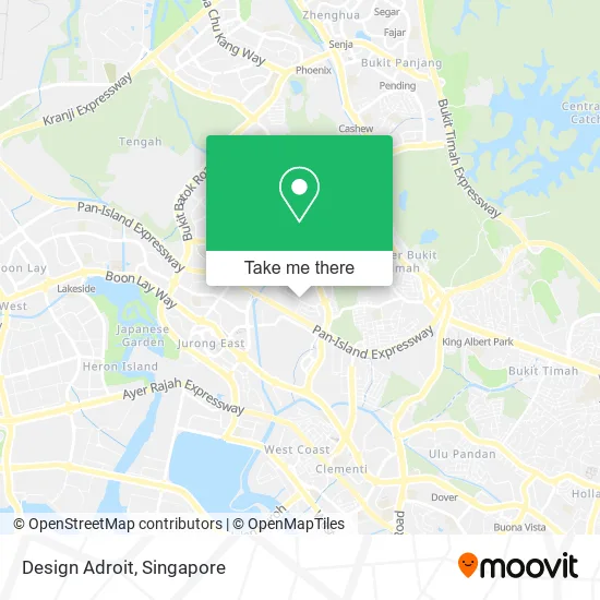 Design Adroit map