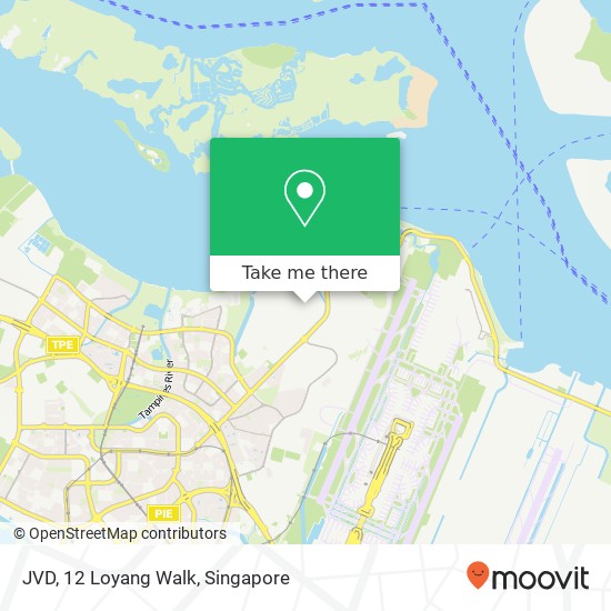 JVD, 12 Loyang Walk map