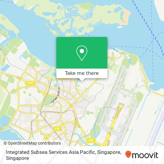 Integrated Subsea Services Asia Pacific, Singapore map