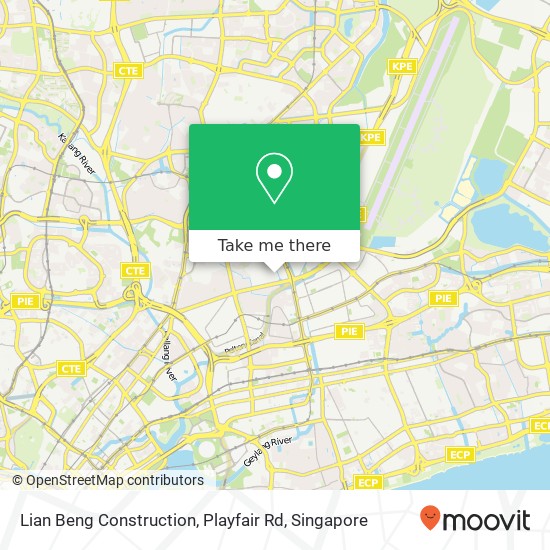 Lian Beng Construction, Playfair Rd map