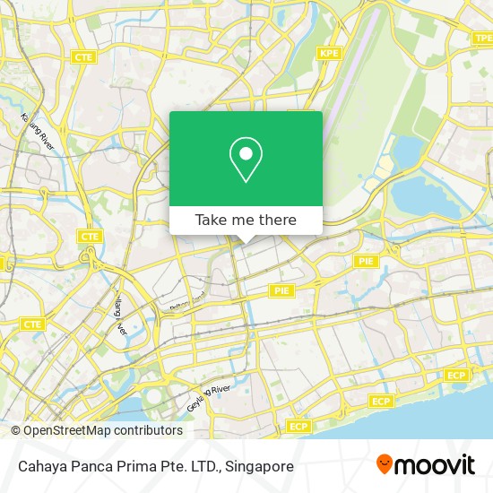 Cahaya Panca Prima Pte. LTD.地图