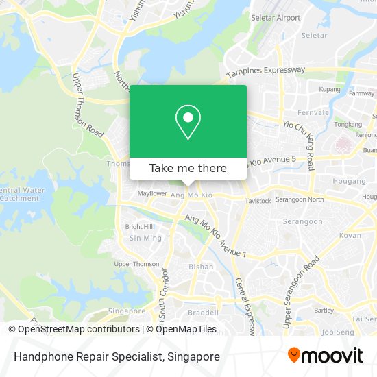 Handphone Repair Specialist map