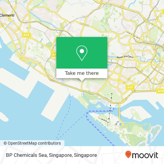 BP Chemicals Sea, Singapore地图