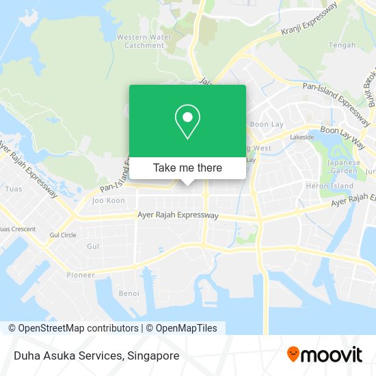 Duha Asuka Services map