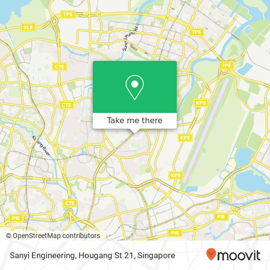 Sanyi Engineering, Hougang St 21 map