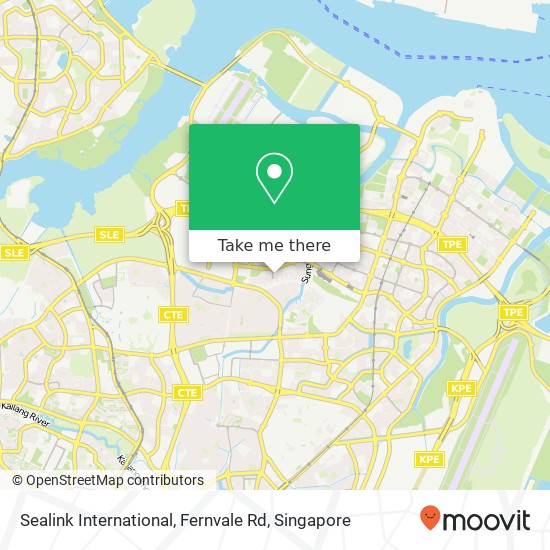 Sealink International, Fernvale Rd map