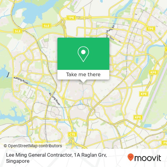 Lee Ming General Contractor, 1A Raglan Grv map