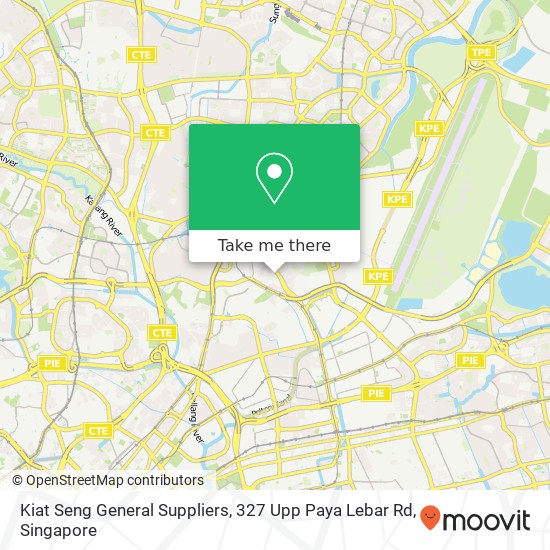 Kiat Seng General Suppliers, 327 Upp Paya Lebar Rd map