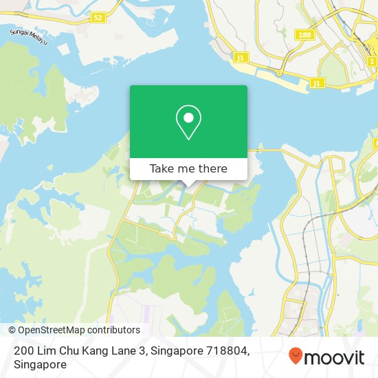200 Lim Chu Kang Lane 3, Singapore 718804地图