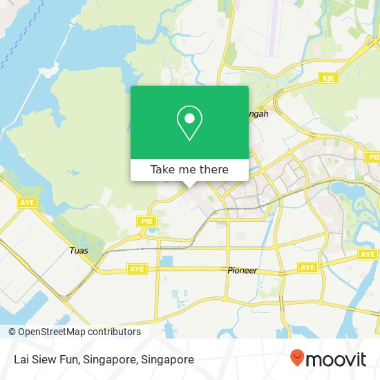 Lai Siew Fun, Singapore map