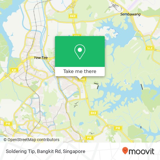 Soldering Tip, Bangkit Rd map