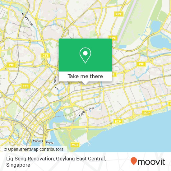 Liq Seng Renovation, Geylang East Central map