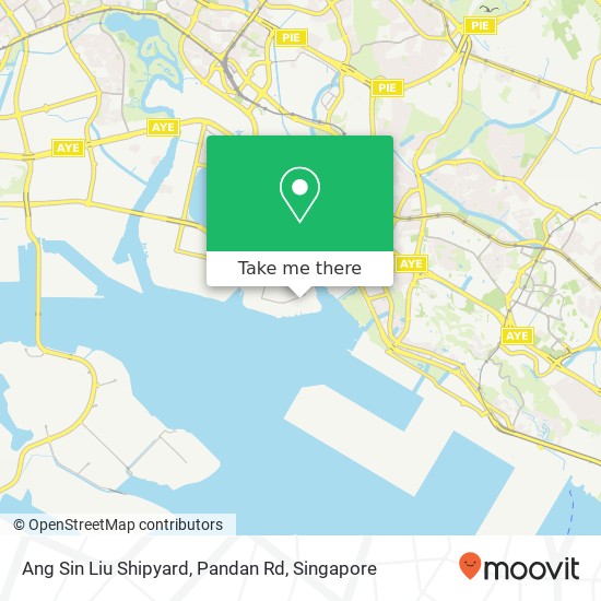 Ang Sin Liu Shipyard, Pandan Rd地图