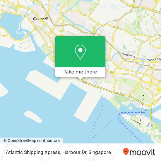 Atlantic Shipping Xpress, Harbour Dr地图