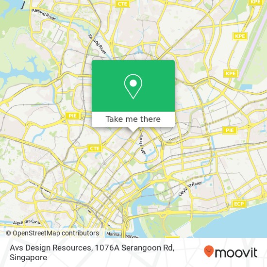 Avs Design Resources, 1076A Serangoon Rd地图