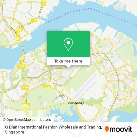 Q Dian International Fashion Wholesale and Trading map