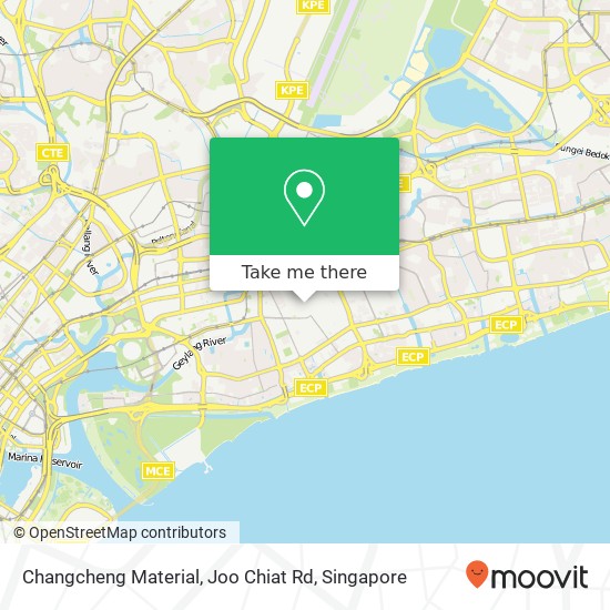 Changcheng Material, Joo Chiat Rd map