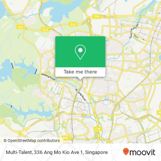 Multi-Talent, 336 Ang Mo Kio Ave 1地图