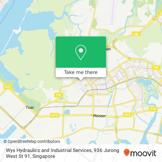 Wys Hydraulics and Industrial Services, 936 Jurong West St 91 map