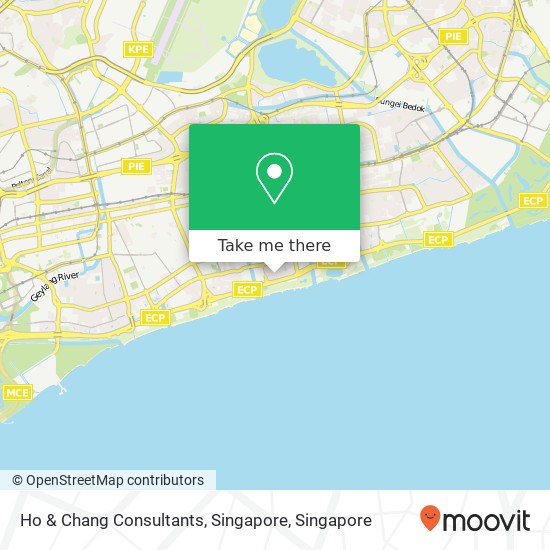 Ho & Chang Consultants, Singapore map