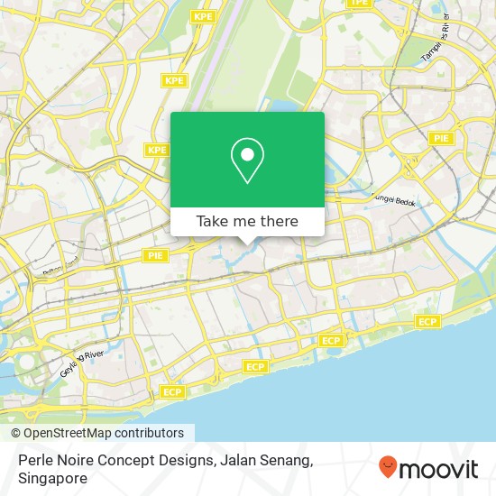 Perle Noire Concept Designs, Jalan Senang map