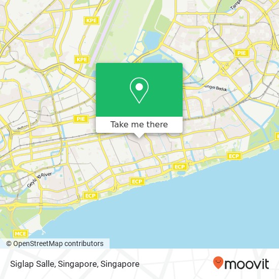Siglap Salle, Singapore map