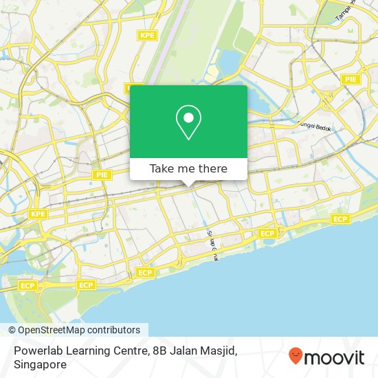 Powerlab Learning Centre, 8B Jalan Masjid map