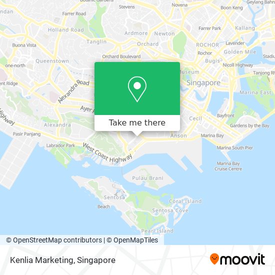Kenlia Marketing map