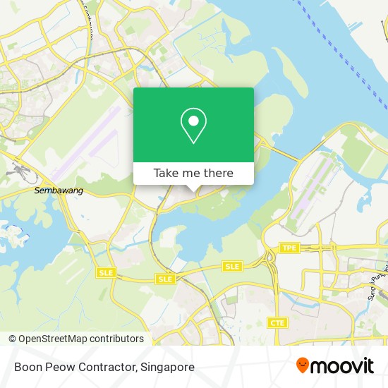 Boon Peow Contractor map