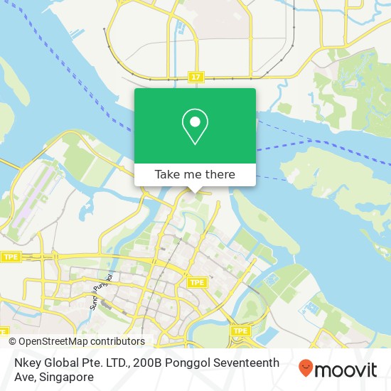Nkey Global Pte. LTD., 200B Ponggol Seventeenth Ave map