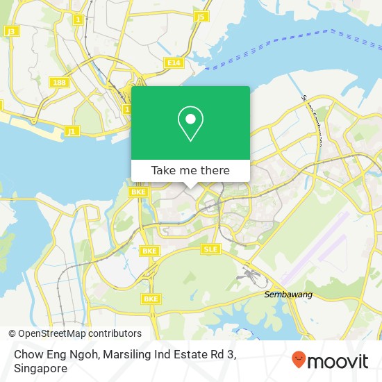 Chow Eng Ngoh, Marsiling Ind Estate Rd 3 map