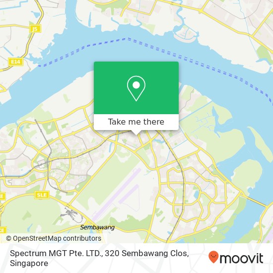Spectrum MGT Pte. LTD., 320 Sembawang Clos map