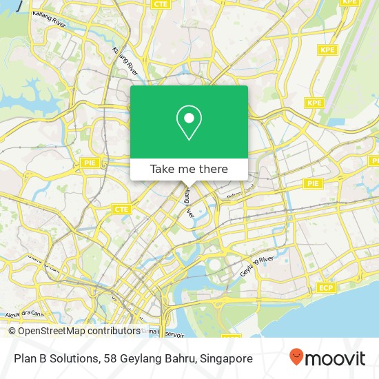 Plan B Solutions, 58 Geylang Bahru map