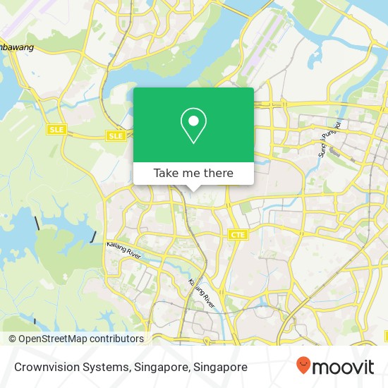 Crownvision Systems, Singapore地图