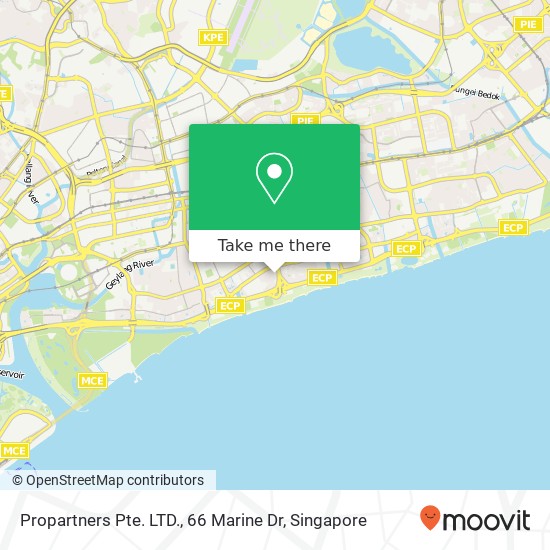 Propartners Pte. LTD., 66 Marine Dr map