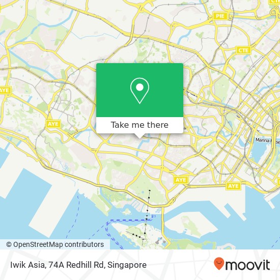 Iwik Asia, 74A Redhill Rd map