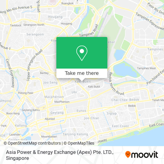 Asia Power & Energy Exchange (Apex) Pte. LTD. map