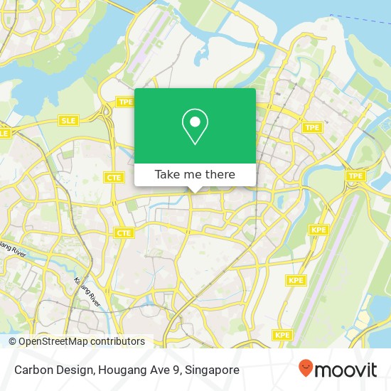 Carbon Design, Hougang Ave 9 map